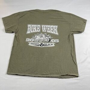 Daytona Beach Bike Week T-Shirt Men's 2005 Motorcycle Biker Size: XXL